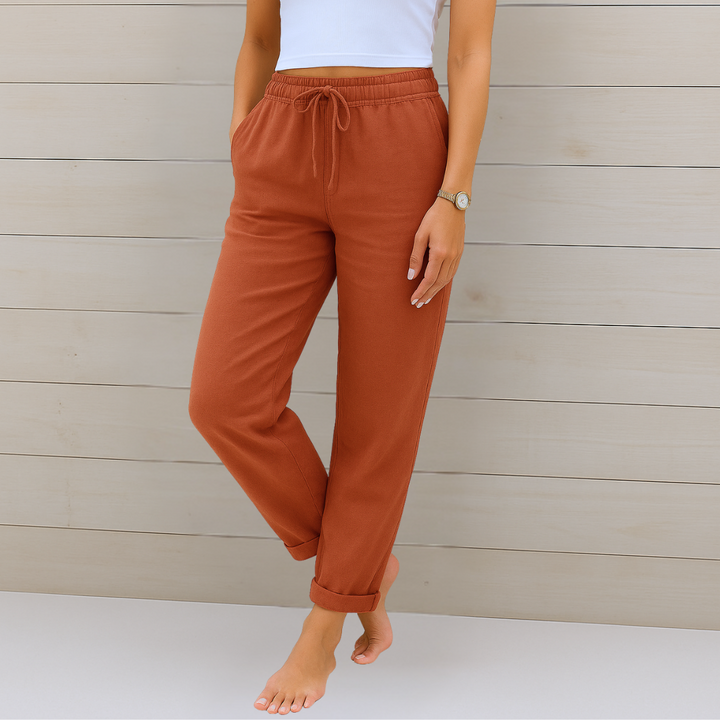Freya™ Premium Linen Stretch Trousers