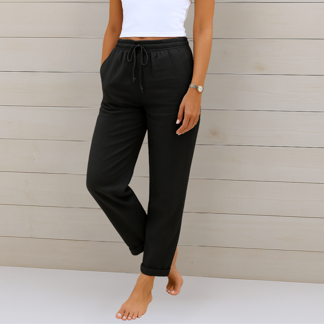 Freya™ Premium Linen Stretch Trousers