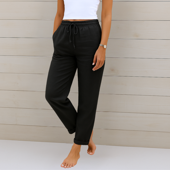 Freya™ Premium Linen Stretch Trousers