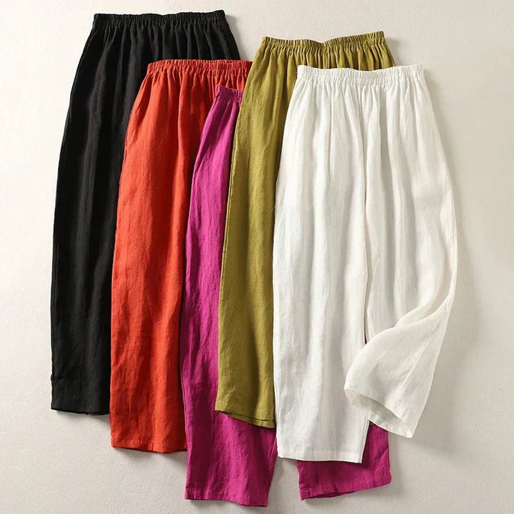 Ellie™ - Lightweight Linen Pants