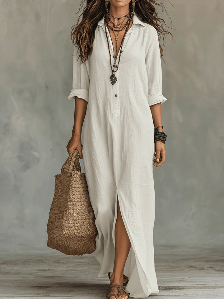 WILLOW | Effortless Maxi Dress Flattering Silhouette