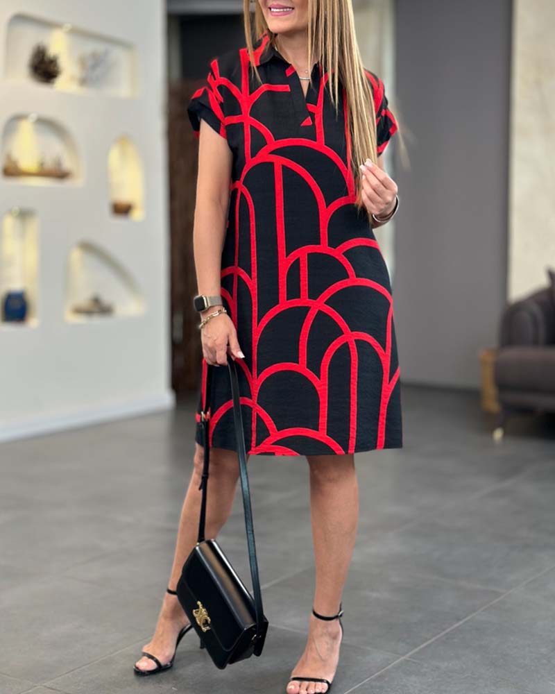 PATRICIA | SHORT-SLEEVE DRESS