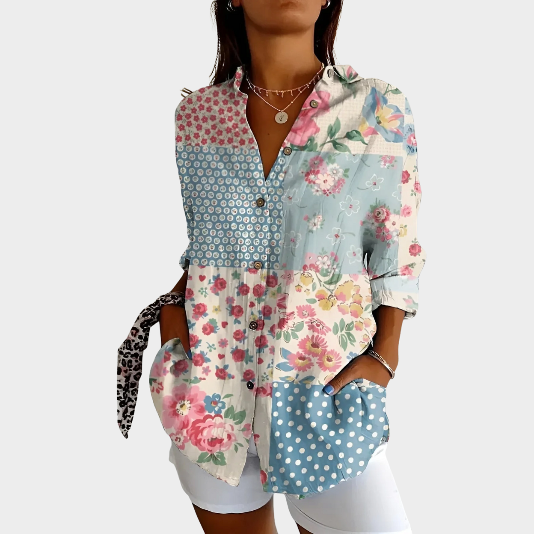 Kate |  Casual Printed Blouse