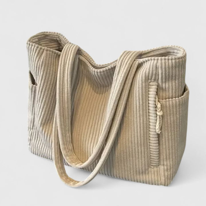 Tida | Ripped Corduroy Carry Bag
