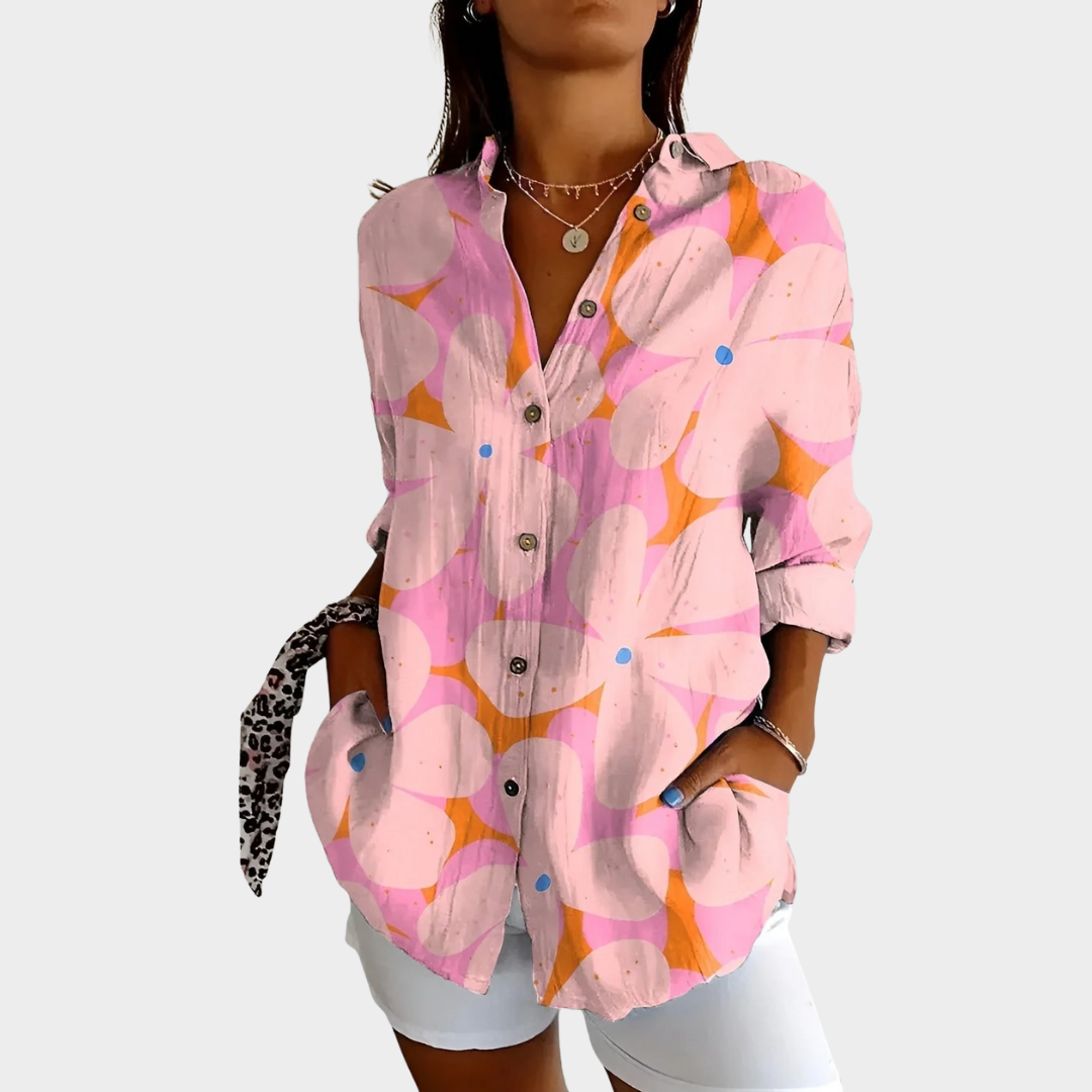 Kate |  Casual Printed Blouse