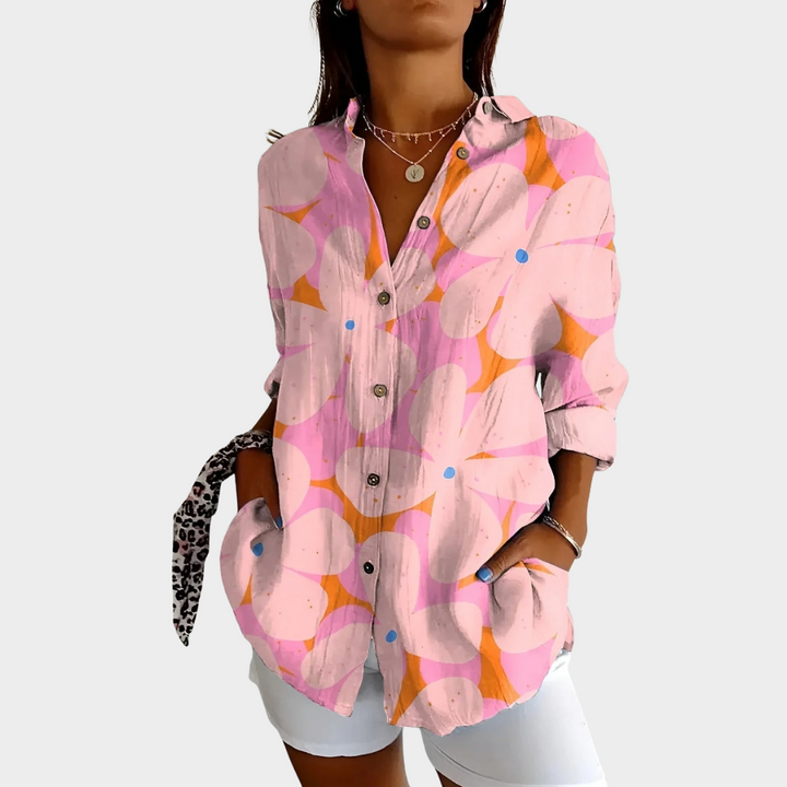 Kate |  Casual Printed Blouse