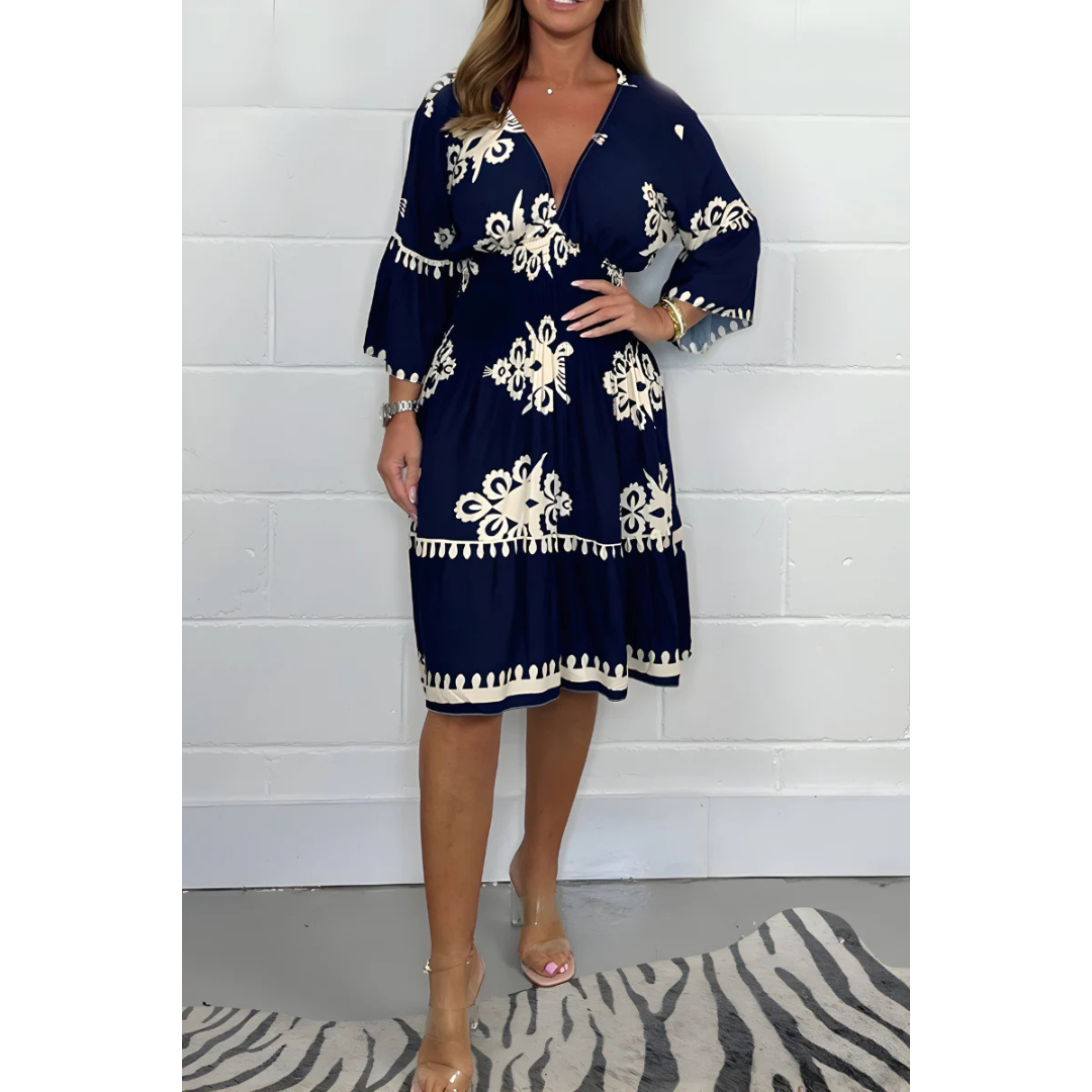 Lora | Casual Midi Dress