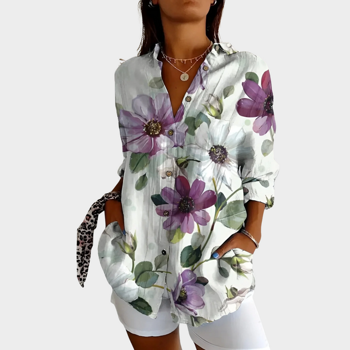 Kate |  Casual Printed Blouse