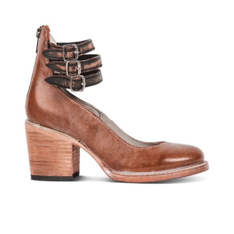Lisa | Stylish pumps with ankle strap