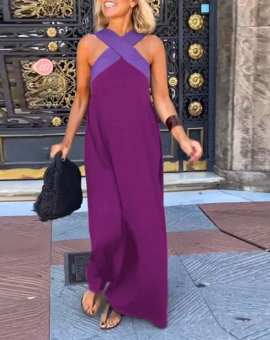 ELSA | DRESS WITH CROSSED CUT