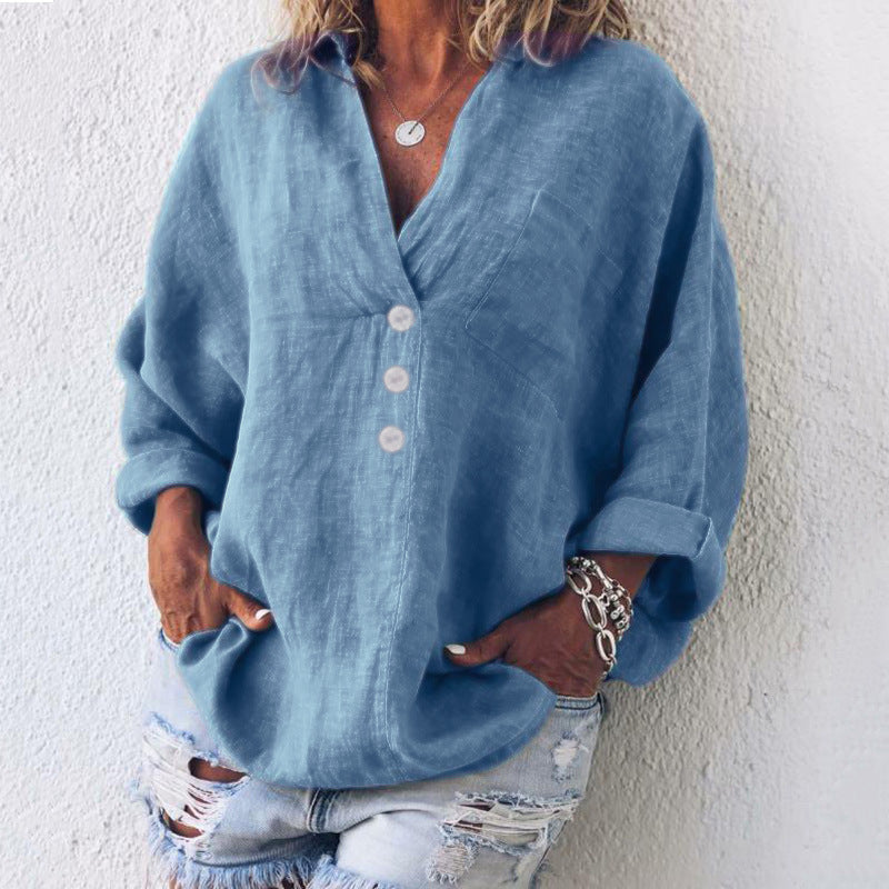 Ciara™  Chic Cotton Pullover