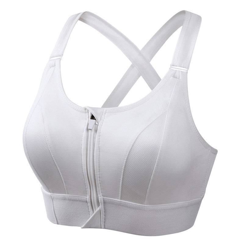 Lora | Zip Fit Sports Bra Anti-Sweat