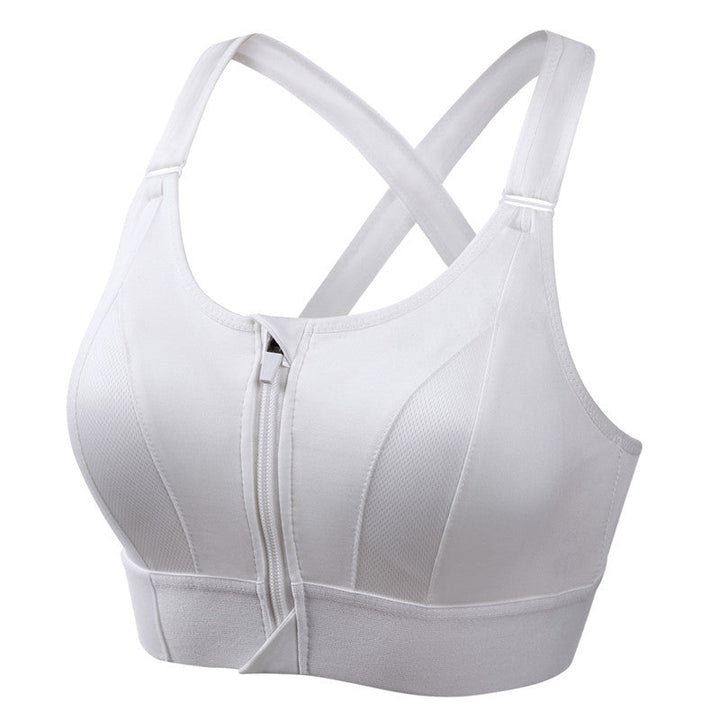 Lora | Zip Fit Sports Bra Anti-Sweat