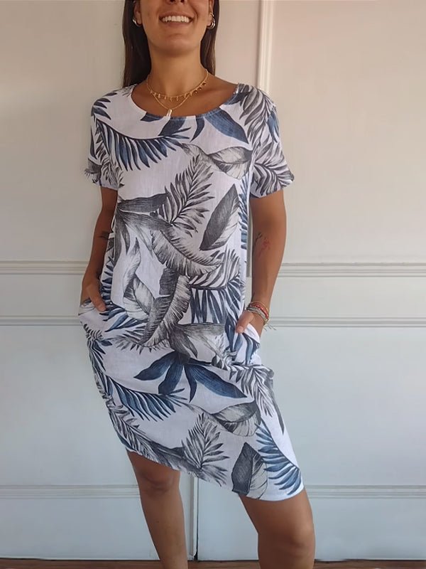 Annelyn | Comfortable Dress with Round Neck