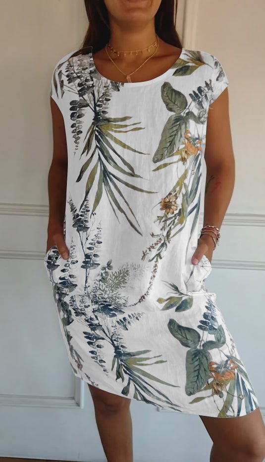 Annelyn | Comfortable Dress with Round Neck
