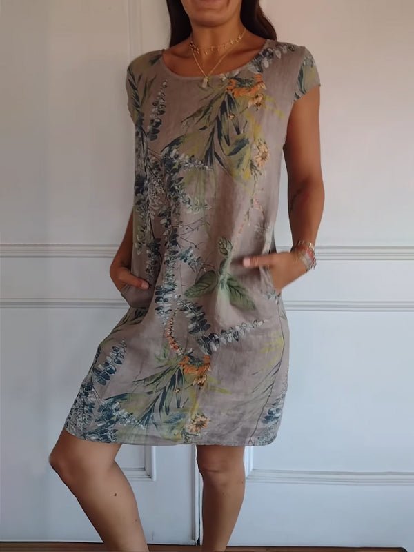 Annelyn | Comfortable Dress with Round Neck
