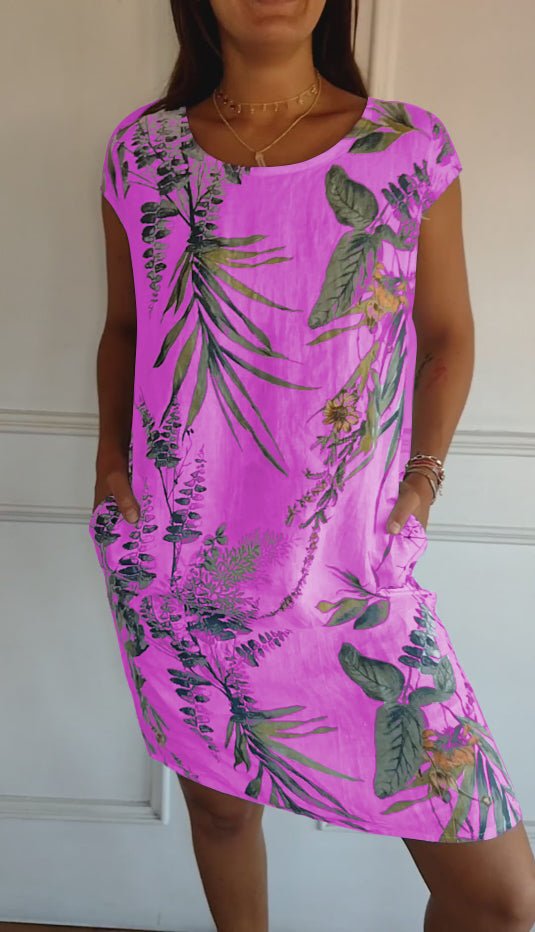 Annelyn | Comfortable Dress with Round Neck