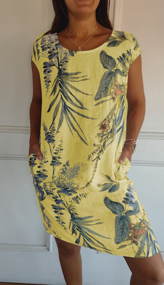Annelyn | Comfortable Dress with Round Neck