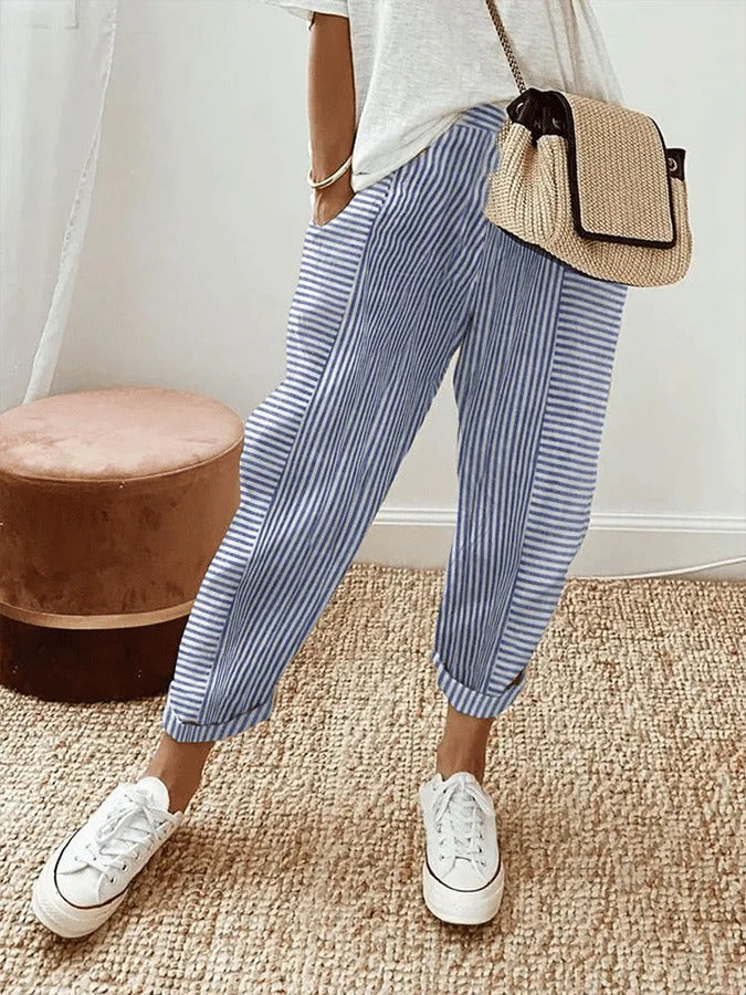 Sabrina - Striped Trousers