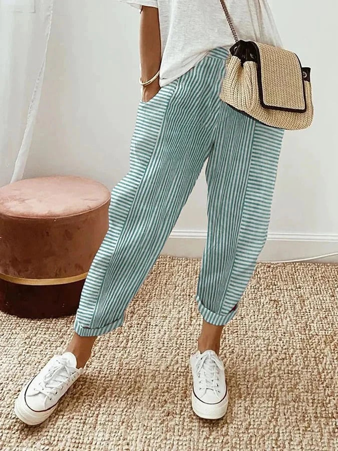 Sabrina - Striped Trousers