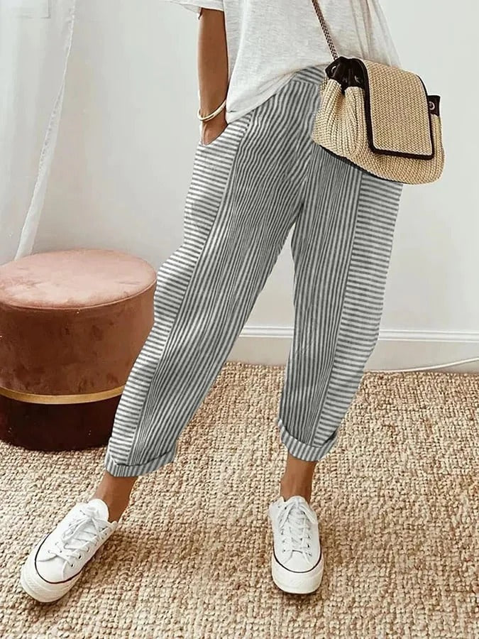 Sabrina - Striped Trousers