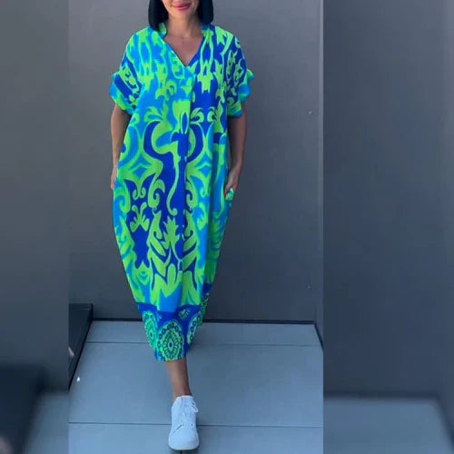 Elena™ – Elegant Floral Dress
