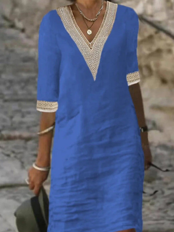 Emily | Casual V-Neck Dress